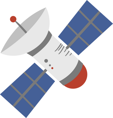 Satellite Flat Icon